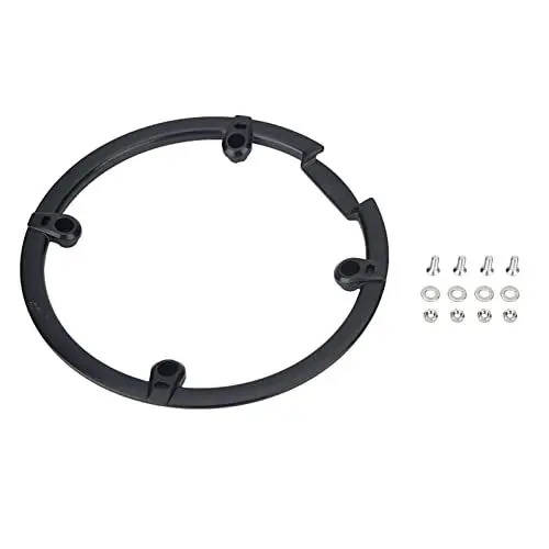 Produktbild: Ejoyous Kettenschutzring, Fahrrad Kettenblatt Schutz Kettenschutzring Kunststoff Kettenrad Kurbel Abdeckung Schwarz für Mountainbike Fahrrad für M430 M590 M390