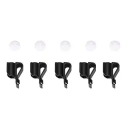 Produktbild: Hominas Golfclub -Tasche Clip, 5pcs Golfs Bag Clamp Club Halter Clips Golfs Putter Clips mit Ballmarkierzubehör