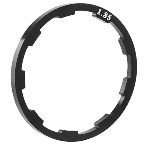 Produktbild: Hominas Innenlagerdistanzscheiben, Schwungrad Kassette Spacer 1.85 mm Freilauf Nabe Spacer Radsport Tretlager Achse Unterlegscheibe Dichtung für Mountainbike