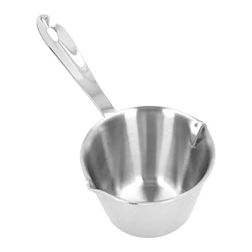 Produktbild: Hominas Milchtopf mit Ausgieße, Butter Schmelztiegel Topf Edelstahl Milchwärmer Topf 200 ml für Küche Gasherd