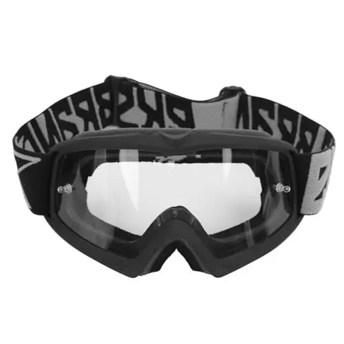 Produktbild: Hominas Motocrossbrille, MTB Brille Motorradbrille Crossbrille ATV Dirt Bike Off Road Racing MX-Fahrbrille für Männer Frauen Jugend Fit Über Brille (Schwarzer Rahmen)