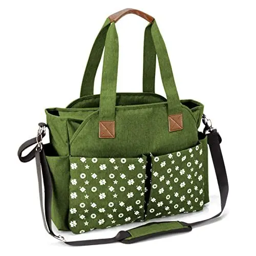 Produktbild: Homlynn Wickeltasche, Wickeltasche groß für Mama und Papa, 12 Taschen, Große Aufbewahrung mit Wickelauflage und isolierten Taschen, für alle Babyutensilien