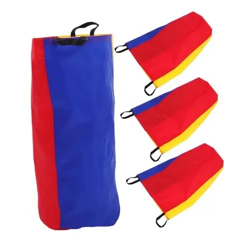 Produktbild: HOMOBABE 4 Stück Hüpfsack Kleinkindspielzeug Erwachsene Kleine Säcke Für Sackhüpfen Sackhüpfen Taschen Sackhüpfen Set Sackhüpfen Rasen Hüpfsack Säcke Für Sackhüpfen Kinderspielzeug Stoff
