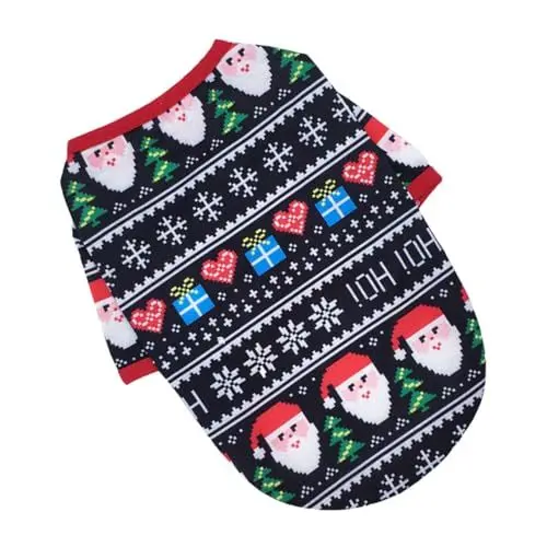 Produktbild: HOMOBABE Weihnachtskleidung Für Hunde Welpen Weihnachtskleidung Für Hunde Anzug Ausgefallenes Weihnachtskleid Für Hunde Hundejacke Extragroß Hundepyjama Weihnachtsmann