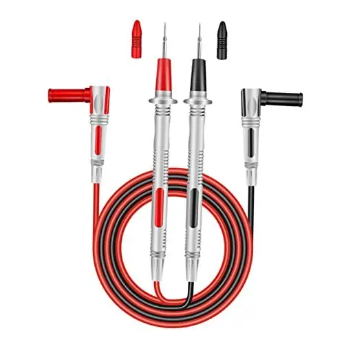 Produktbild: HOMOCONO Messleitungen Für Multimeter 20 A/1000 V Doppellagig Isoliert Flexibel Und Langlebig Satz Mit Zubehör Für Elektronik-messgeräte