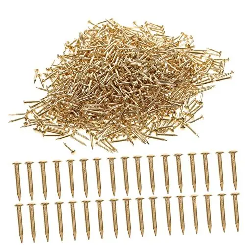 Produktbild: HOMOCONO 1 Packung Kleine Holzklammern Kleine Nägel Abschlussnägel Bilderaufhängenägel Holznägel Wandnägel Zum Aufhängen Von Bildern Nägel Zum Aufhängen Von Wanddekorationen