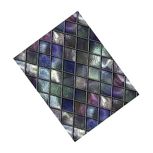 Produktbild: HOMOCONO Sichtschutzfolie statische Fensterfolie dekorative Fensterfolie für Fenster 45 x 58 cm PVC-Material farbecht für Räume