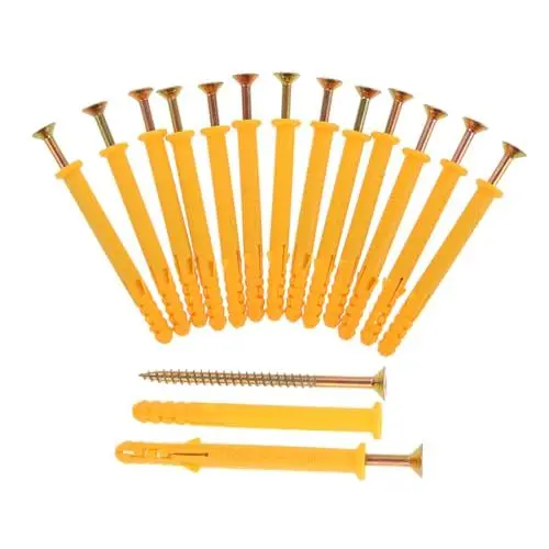 Produktbild: HOMOCONO Schraubenset 50 Sätze Expansionsschraubenanker Schraubanker Trockenbau Nägel Zum Aufhängen Von Bildern Wandanker Schwere Ausführung Dübel Und Schrauben-kit Bild Schrauben Kohlenstoffstahl