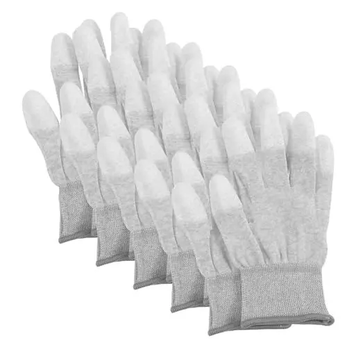 Produktbild: HOMOCONO 5 Paar Antistatikhandschuhe Sicherheits Arbeitshandschuhe Antistatische Reparaturhandschuhe Industriehandschuhe Kommissionierhandschuhe Arbeitshandschuhe Für Die Industrie