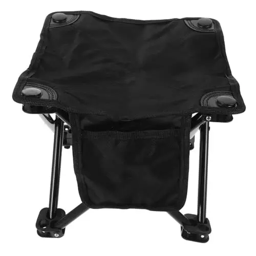 Produktbild: HOMOCONO Camping Faltstuhl Tragbare Klappbank Komfortabler Angelhocker Für Outdoor-aktivitäten Leicht Und Ergonomisch Für Camping Wandern Und