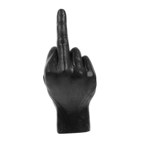 Produktbild: HOMOCONO Handgemachte Harz Finger Statue Zarte Desktop Finger Schmuck Für Home Office Decor
