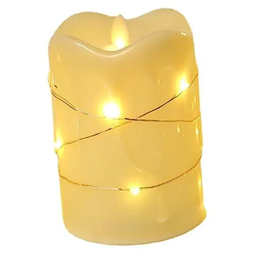 Produktbild: HOMOCONO Kerzenlicht Kerzen Kerzen Weihnachtskerzen Teekerzen Elektrisches Die Weihnachtskerze Weihnachtskerzenlampe Für Den Innenbereich Pp Kunststoff