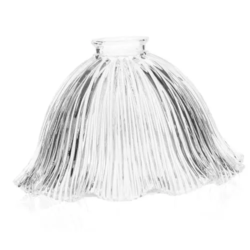 Produktbild: HOMOCONO Lampenschirm Für Kronleuchter Glyzinien Lampenschirm Ersatz Lampenschirm Hängelampenschirm Lampenschirme Lampenschirm Für Tischlampe Kleine Lampenschirme Clip On Glühbirne