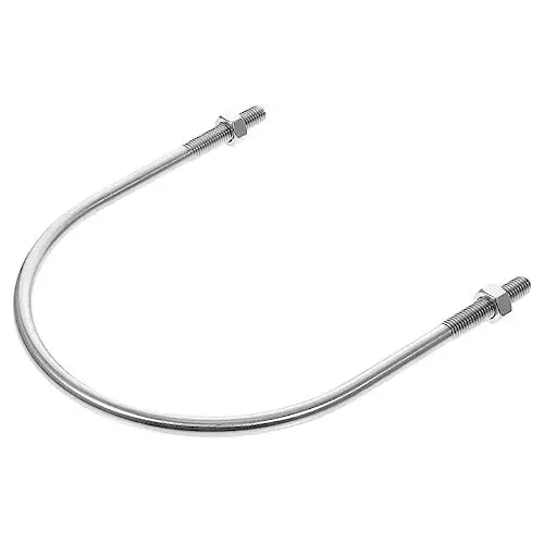 Produktbild: HOMOCONO Marine U-bolzenverschluss U-förmiger Bolzen M10x159 304 Edelstahl U-bolzen-verschlussmutter Für Bootsanhänger