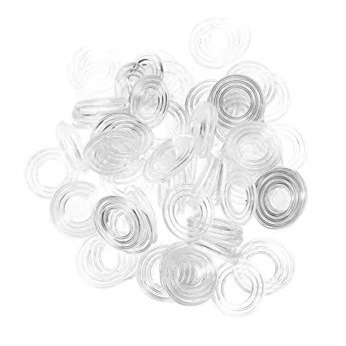 Produktbild: Homoyoyo Tischpuffer Aus Nicht-Glas 100 Stück Selbstklebende Möbel-Pads Zum Verhindern des Herunterfallens