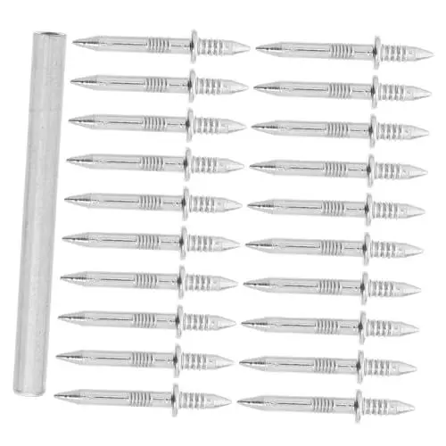 Produktbild: Homoyoyo 101 Stück Keine Spuren Von Nägeln Harte Nägel Gli Finishing Nägel Kleine Nägel Blindnieten Unsichtbare Schrauben Metallnägel Kopfnägel Hardware Nägel Doppelseitige Nägel