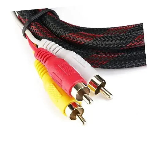 Produktbild: Homoyoyo 1080P Konvertierungskabel Großes Pvc Kabel In 3 Kabel Zu Kabel Hdtv Konvertierungskabel Audio Video Komponentenkabel Standardkonformes Kabel