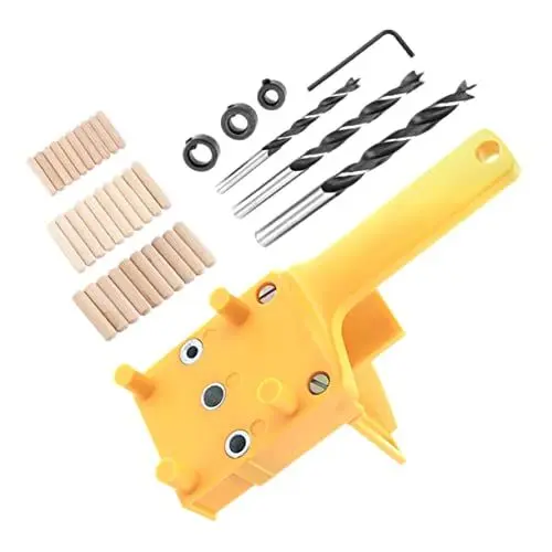 Produktbild: Homoyoyo Walnuss-bohrwerkzeug-set 38-teilig Gerades Loch Handbohrer-set Punch Für Holz Horn Kunststoff