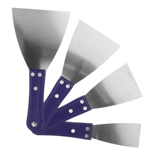 Produktbild: Homoyoyo 4-teiliges Wandaufkleber-schaber-werkzeug Trockenbau-spachtel Farbschaber Tapeziermesser Universalmesser-set