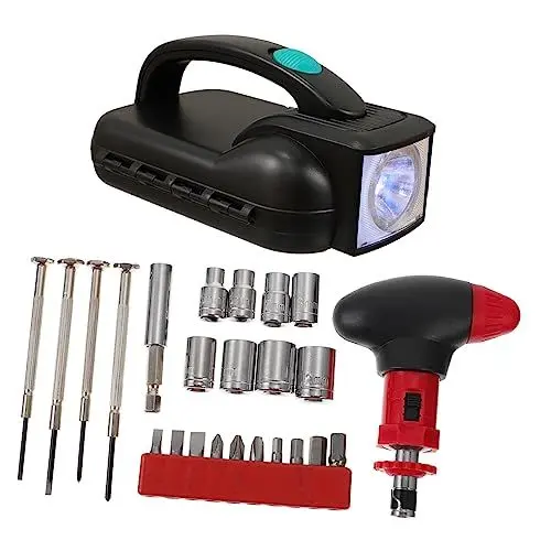 Produktbild: Homoyoyo Taktische Taschenlampe Outdoor Arbeitsbeleuchtungswerkzeug Notfallschlüsselbeleuchtung Campinglicht Zeltlampe Ergonomisches Design