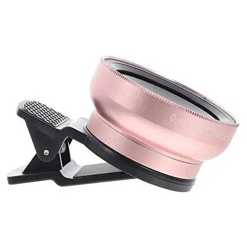 Produktbild: Homoyoyo 1 Stück 2 Handy Weitwinkelobjektiv Telefon Objektiv Telefon Makroobjektiv Pollard Kamera Weitwinkel-makroobjektiv Für Telefon Clip Auf Telefonlinse Haupt Suite Acryl Und