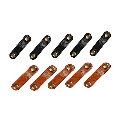 Produktbild: Homoyoyo 20-teiliges Kopfhörer-aufwickler-set Mit Kabelbindern Kabelmanagement Für Mobiltelefone Drahtgebundene Ohrhörer Kopfhörer Usb-kabel-organizer