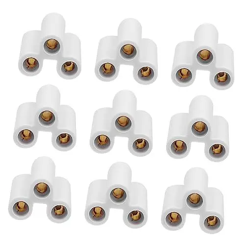 Produktbild: Homoyoyo 20stücke Led Lampe Stecker Für Led Lampe Halter Buchse Armaturen Mit Kabel