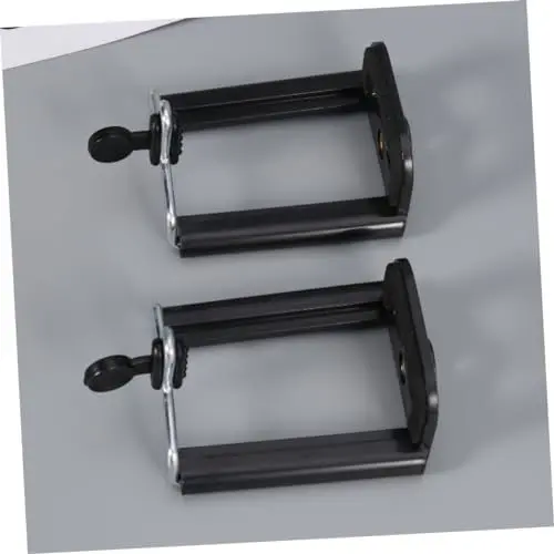 Produktbild: Homoyoyo 2pcs U Form Handy Hand Stick Telefon Clip Stativ Mount Adapter Für Selfie Foto