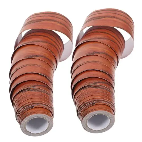 Produktbild: Homoyoyo Erhöhen Sie Ihre Wohnkultur Rollen Holz Trim Aufkleber Easy Peel Stick Sockelleiste