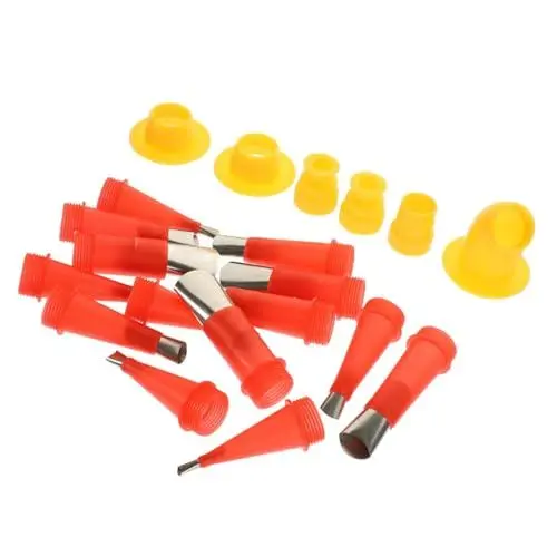 Produktbild: Homoyoyo Kartuschenwerkzeug-set 2 Sets Kartuschendüse Alicator-finishing-tool-set Silikonspitzen Und Aufbewahrungskoffer
