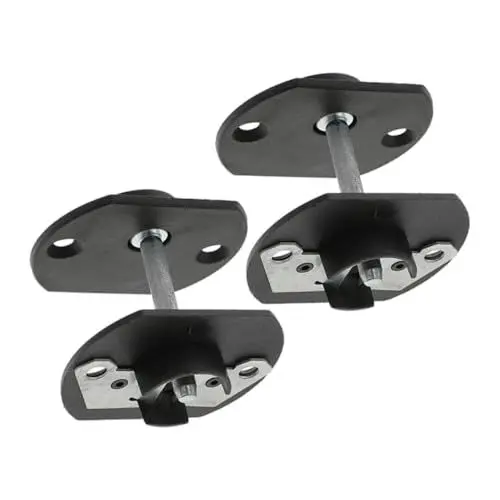 Produktbild: Homoyoyo 2 Sätze Sofa- Verbindungselemente Für Couchgarnituren Verbindungsstift Für Schnittmöbel Clips Für Couch Steckschnalle Für Schnittmöbel Couchverbinder Black Sport