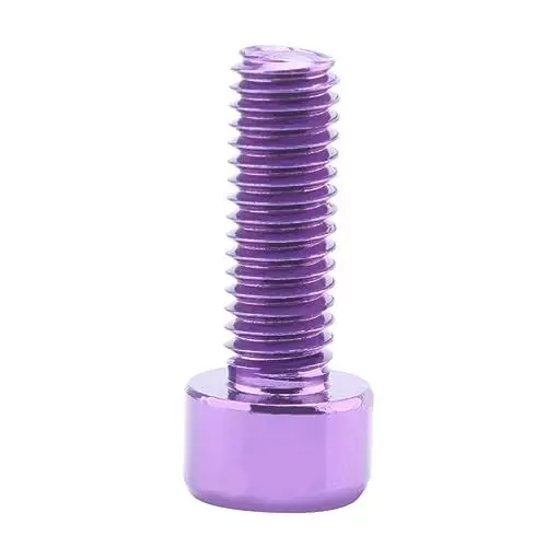 Produktbild: Homoyoyo 2er-set M5 X 15 Mm Fahrradschrauben Aus Aluminiumlegierung – Grifferhöhungsschraube Kesselhalterschraube Für Die Straße