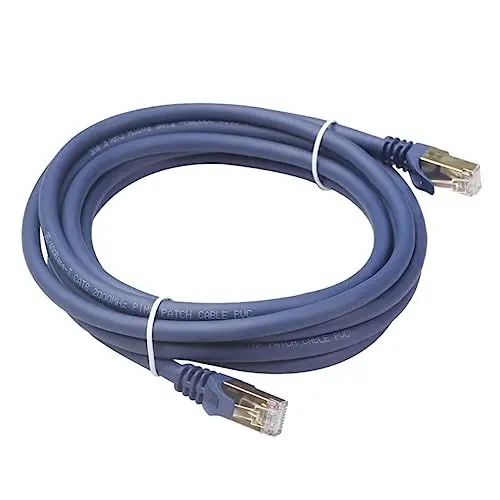 Produktbild: Homoyoyo 3 Meter Cat8 Ethernet-kabel Cat8-1 Netzwerkkabelanschluss Lan-kabel Hochgeschwindigkeitskabel Für Router-server