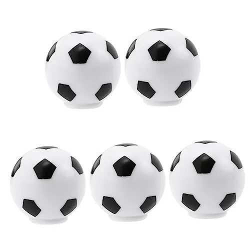 Produktbild: Homoyoyo Griffe in Fußballform für Jungen- und Mädchenmöbel 5 Stück Kommodenknöpfe Einfach Zu Installierende Dekorative Türgriffe