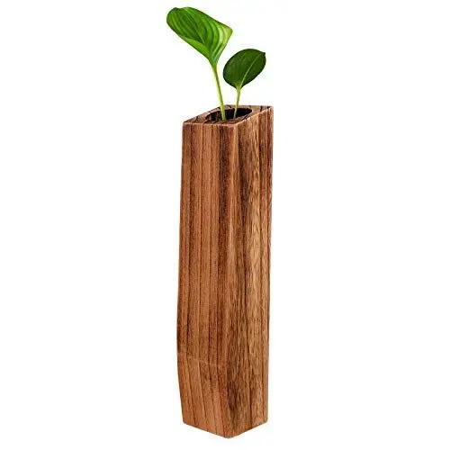Produktbild: Homoyoyo Bodenvase Stehende Große Röhrenpflanzen Eingetopfte Knospe Vase Dekorpflanze Holzvase Blumensträuße Mini-Geeigneter Farbig Kaffeedekorationen Getrocknetes Pflanzkasten