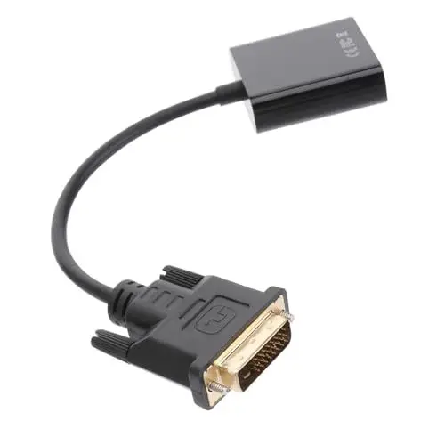 Produktbild: Homoyoyo DVI-D zu VGA DVI-D-zu-VGA-Adapter DVI-zu-VGA-Adapter Konverter