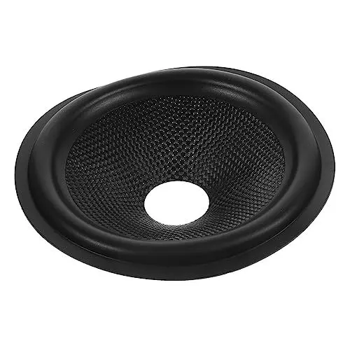 Produktbild: Homoyoyo Doss Lautsprecher Reparaturset - 15 Zoll Lautsprecherkegel Für Stereo-Woofer Ersatzmembran Mit PP Beckenrahmen Und Papierkegel Für Optimale Klangqualität Und Einfache