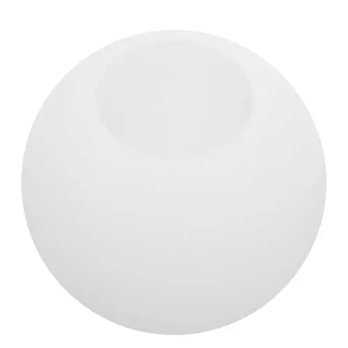 Produktbild: Homoyoyo Milchglas Kugel Lampenschirm: Ersatz für Glaskugel-Lampenschirm Weißer Milchglas-Kugellampenschirm Opalkugelleuchte Ersatz FüR Wohnzimmer, Schlafzimmer, Esszimmer, Glaskugel Lampe