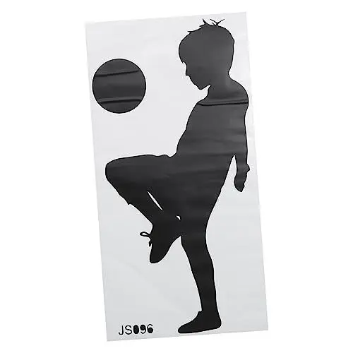 Produktbild: Homoyoyo Fußball-fensteraufkleber Fußball-wandaufkleber Zum Selbermachen Aufkleber Für Sportfestivals Fußball Wandtattoo Sport-wandtattoo Wandtattoo Fußball Sportaufkleber Kind Tier Junge