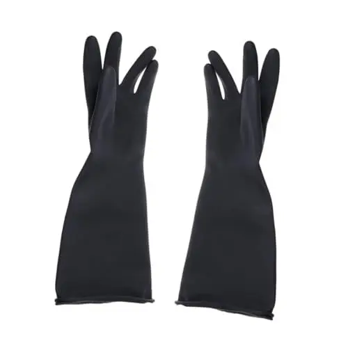 Produktbild: Homoyoyo Handschuhe Latexhandschuh Küchenhandschuh Verdickte rutschfeste Golfschläger Emulsion Arbeit