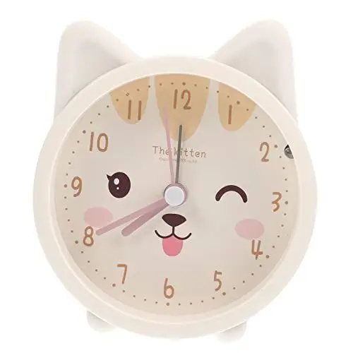 Produktbild: Homoyoyo Kaninchen Wecker Kinderwecker Digitaler Wecker Nachttisch Uhr Wohnheim Kleine Uhr Praktische Kleine Ohr Schmücken Aus Metall Kaninchen Und Katzen Werden Nach Dem Zufallsprinzip Versendet