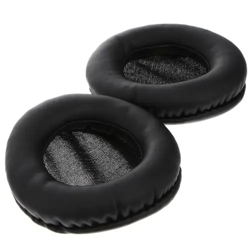 Produktbild: Homoyoyo Ersatz-ohrpolster Für Kopfhörer Der Dh1200-serie 90 Mm Schwarz Bequem Robuster Schwamm