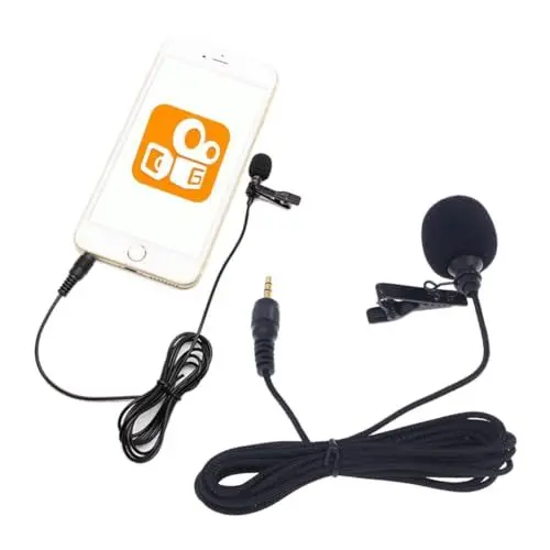 Produktbild: Homoyoyo Lavaliermikrofon Mikrofonadapter Mikrofonanschluss Computermikrofon Clip-mikrofon Stereo-Headset-Adapter Kopfhöreradapter Mikrofon Anklemmen Audio-Adapter Schreibtisch Aufsammeln