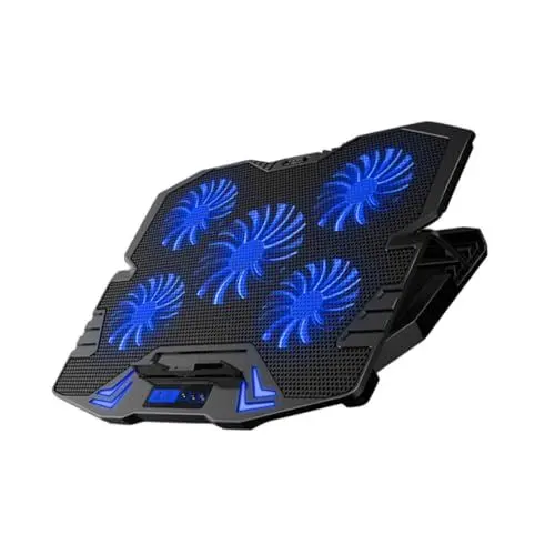 Produktbild: Homoyoyo Lüfter für Laptop-Kühler RGB-Laptop-Kühlkissen Laptop-Heizkörper Laptop-Kühlerauflage Notebook-Kühler Laptop Lüfter Kühler tragbar Kühlkörper Halterung k5