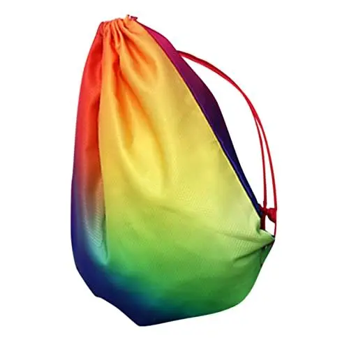 Produktbild: Homoyoyo Rucksack Sporttasche Taschen Mit Kordelzug Getrennter Schwimmsack Tasche Mit Kordelzug Trockener, Nasser, Getrennter Turnbeutel Sportsack Strand Fräulein Schwimmtasche Polyester