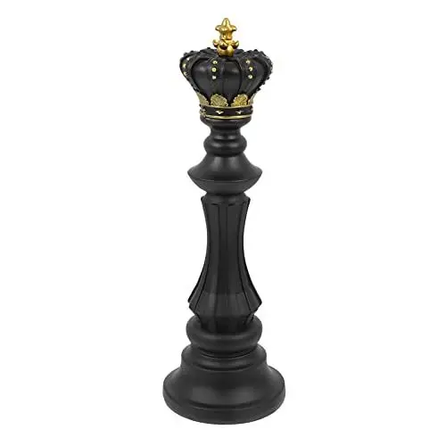Produktbild: Homoyoyo Schachkönig Statue Harz Skulptur Königin Schach Sammlbare Figur Desktop Ornamente Home Decoration für Büro Kabinett