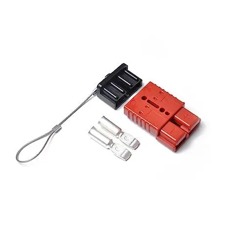 Produktbild: Homoyoyo Stecker 2 Stk Elektrisches Fahrzeug Gitarren-aufkleber Anschlüsse Stromanschlussstecker Rote Farbe Außenstecker Fernbedienungskabel Sind Rot Ladestecker Gabelstapler Wohnwagen