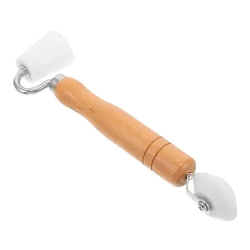 Produktbild: Homoyoyo Nahtroller Tapezierrolle Und Glätter Holzgriff Design Müheloses Auftragen Tapeten Werkzeug