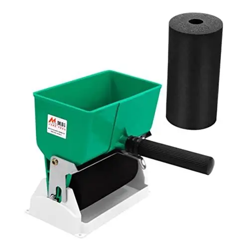 Produktbild: Homoyoyo Tapetenrolle Manueller Klebstoffapplikator DIY Hand Rollen tragbarer Klebstoffapplikator manuelle Klebemaschine Handbuch Faltschachtelklebemaschine geklebt Rad aus Moosgummi
