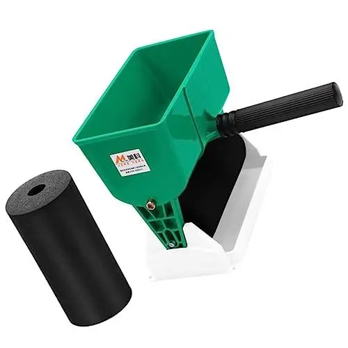 Produktbild: Homoyoyo Tapetenrolle Manueller Klebstoffapplikator Handr zum Selbermachen für Holzleim handgeführter r Hintergrund Faltschachtelklebemaschine geklebt Rolle aus Aluminium